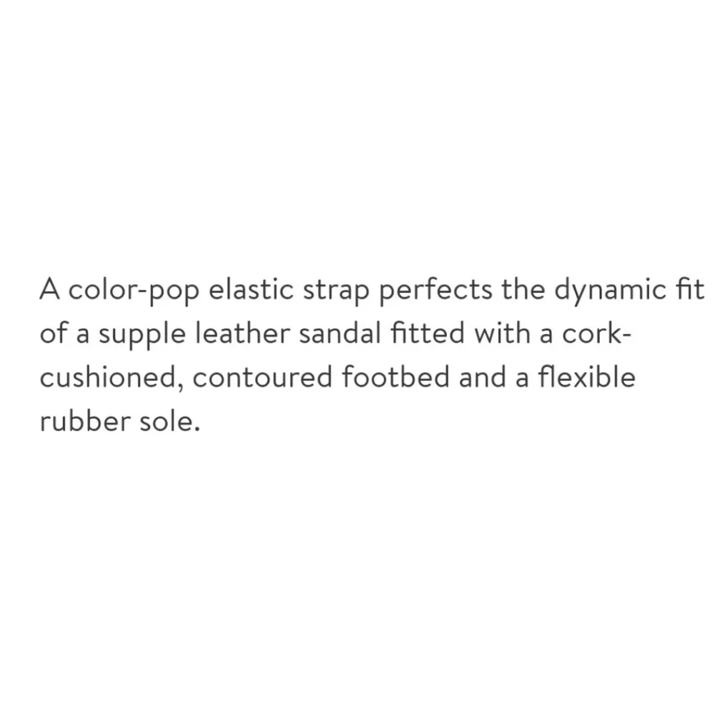 Keen Dynamic Elastic Strap‎ Leather Sandal 10